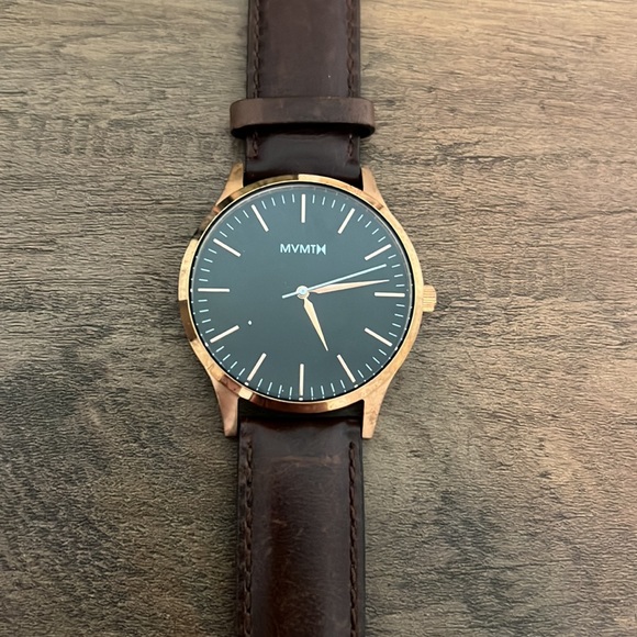 MVMT Leather Watch - Picture 3 of 3